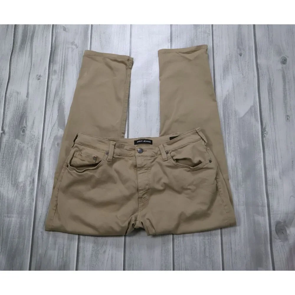 Mavi Jeans Mens 36x32 Marcus Slim Straight Leg Casual 5-Pocket Stretch Flex